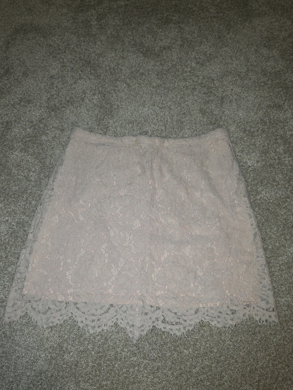 GB girls Pink Lace Mini Skirt
